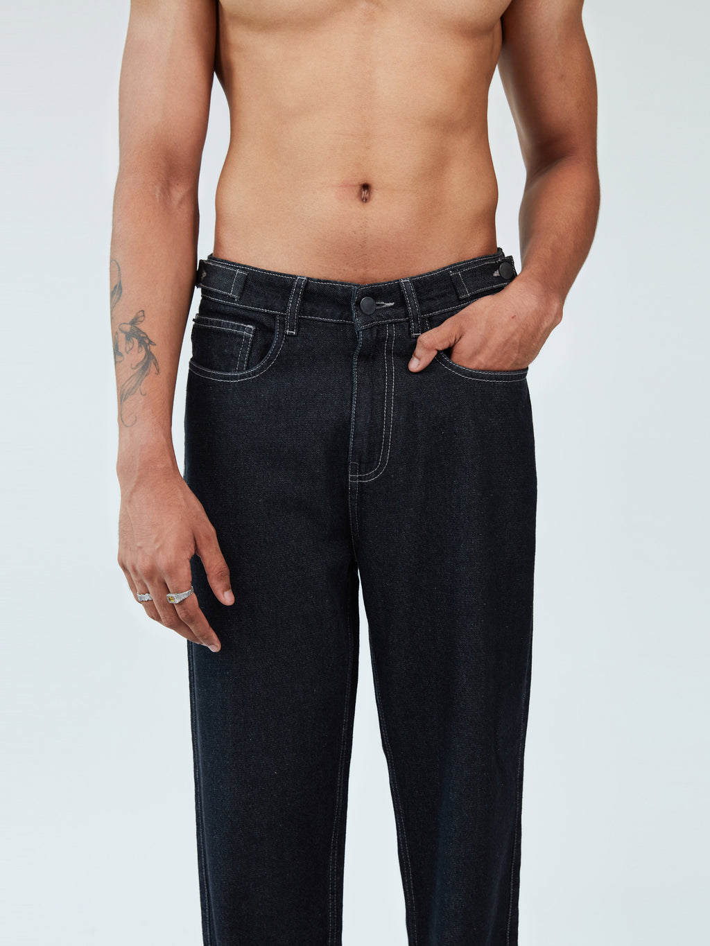 Carrot Leg Denim