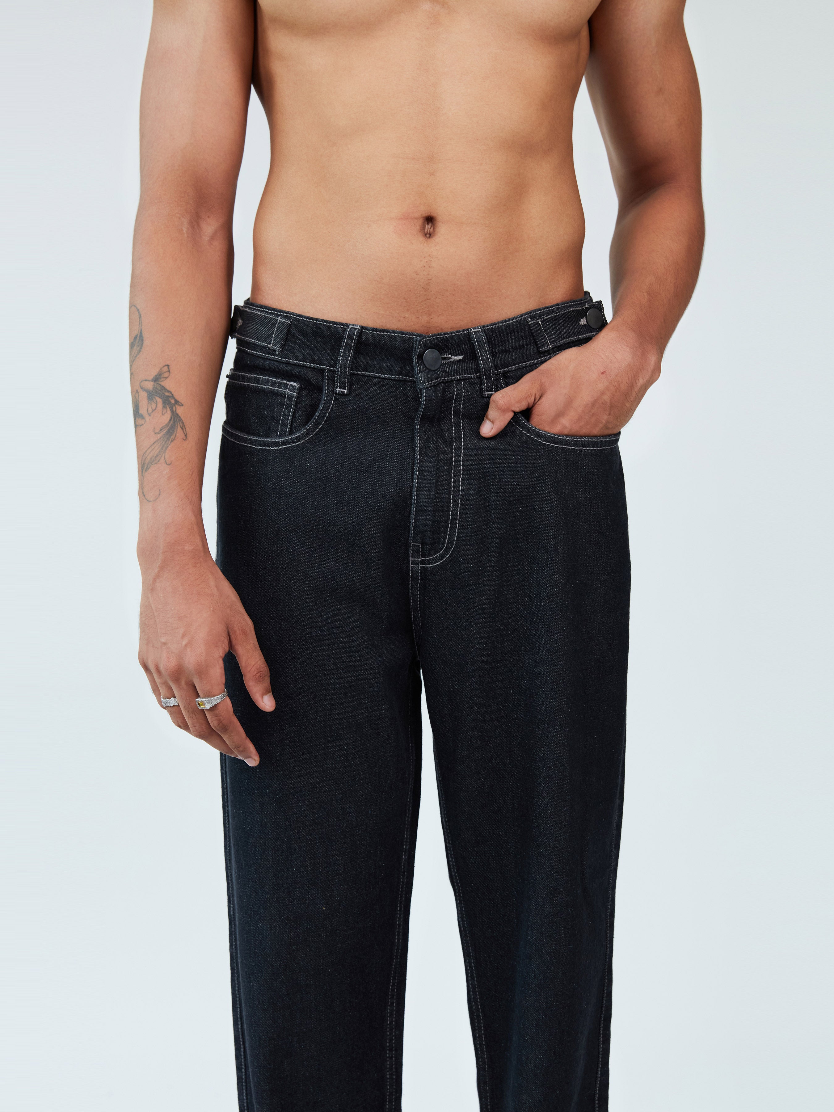 Carrot Leg Denim